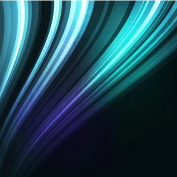 Abstract light glowing wave background Stock Illustration
