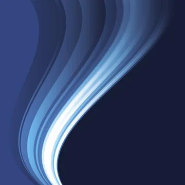Abstract light glowing wave background Stock Illustration