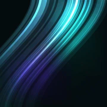 Abstract light glowing wave background Stock Illustration