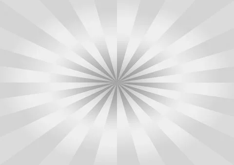 Abstract light gray rays background. Stock Illustration