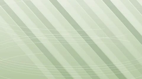 Abstract light green background with diagonal stripes and thin flowing line.. Stock Illustration