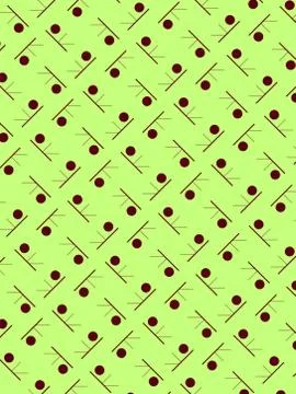 Abstract light green background with geometric elements. Stock Illustration