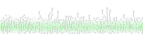 Abstract light green circuit board electronic template Stock Illustration