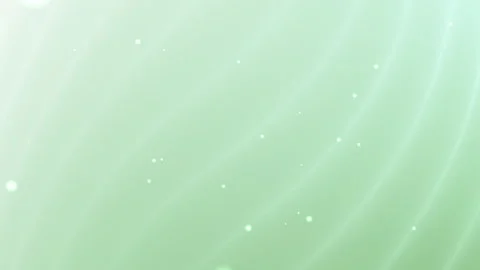 Abstract light green design with white curved lines and dots Video stock 289438157