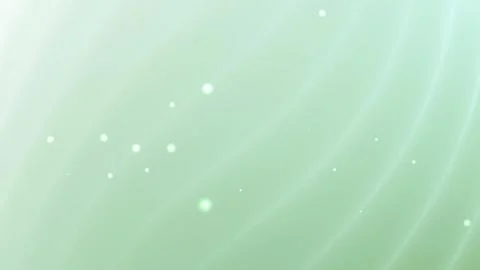 Abstract light green design with white curved lines and dots Illustrazione stock