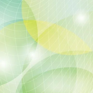 Abstract light green vector background with light mesh Stock Illustration
