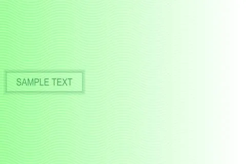 Abstract light green vector background. Horizontal waves. Stock Illustration