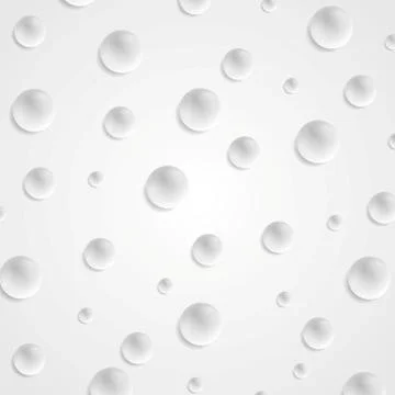 Abstract light grey circle balls background Stock Illustration