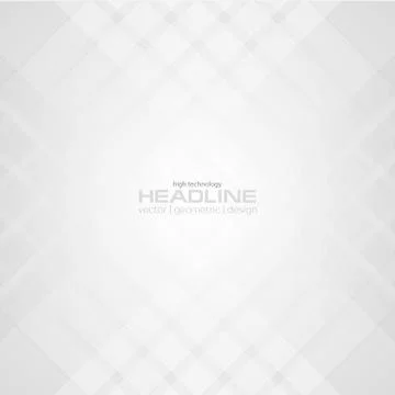Abstract light grey tech pattern background Stock Illustration