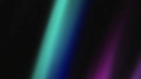 Abstract light leak effect with turquoise and magenta gradient on black Stock Footage 337259582