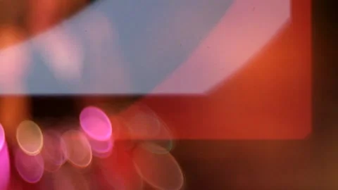 Abstract  Light Leak Flares with Creative Blur and Bokeh Stock Footage 240304137