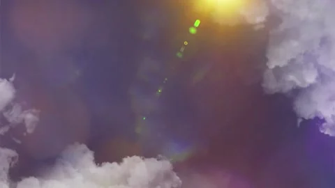 Abstract light leak overlay on film texture. Vintage color grading effect for Video stock 340381908