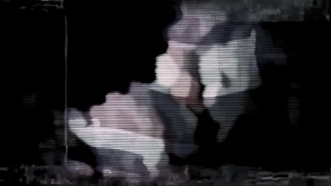 Abstract light leak transition with dust particles and motion blur Stock Footage 340003728