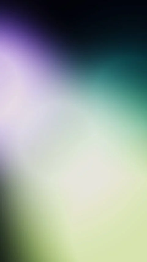 Abstract Light Leaks and Soft Green Purple Bokeh Background Stock Footage 337347894