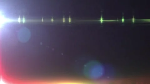 Abstract Light Leaks Bokeh in Dark Background with Colorful Effects Stock Footage 341917622