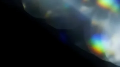 Abstract Light Leaks Flickering on Dark Background Stock Footage 313348721