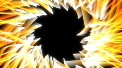 Abstract light lines animation Stock Footage 71249086