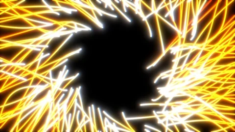 Abstract light lines animation Stock Footage 71249155