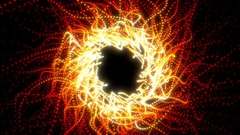 Abstract light lines animation Stock Footage 71950914