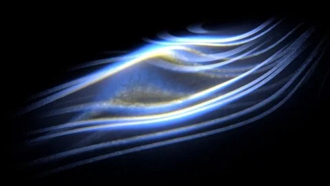 Abstract light lines animation Stock Footage 72070885