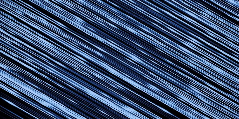 Abstract light lines Linear glow 3d illustration Stock Illustration