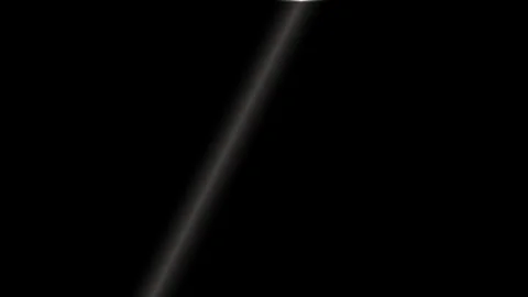 Abstract light lines moving in sequence against a dark background with subt.. Stock Footage 340950546