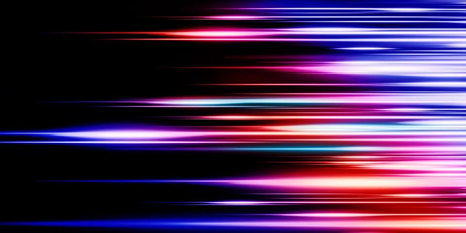 Abstract light lines technology dynamic technology pattern design 3D illustra Illustrazione stock