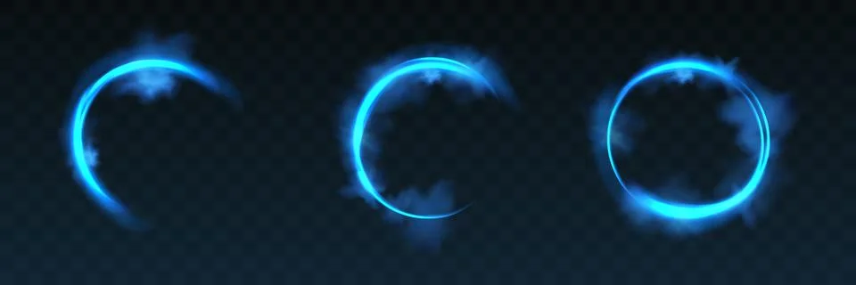 Abstract light neon background. luminous circle. Luminous spiral cover. Wake Stock Illustration