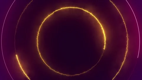 Abstract light neon on black background Vidéo 278369345