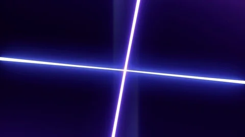 Abstract light neon frame on black background. laser show looped animation Stock Footage 124222359