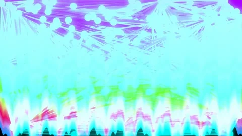 Abstract Light Network: Dynamic Connection Visualization Stock Footage 332549788
