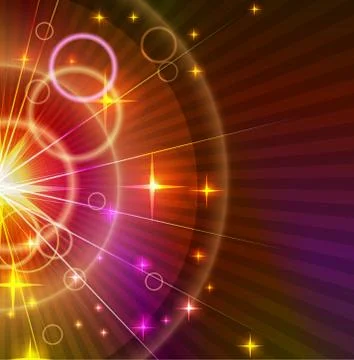 Abstract light orange and violet background Illustrazione stock
