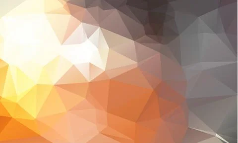 Abstract Light Orange, red polygonal pattern. A vague abstract illustration w Illustration