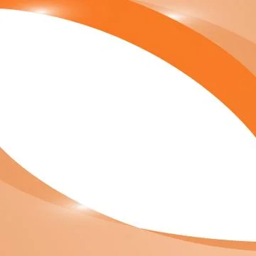 Abstract light orange wave background Stock Illustration