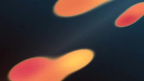 Abstract Light Orbs Floating in Soft Night Sky Stock Footage 327605402