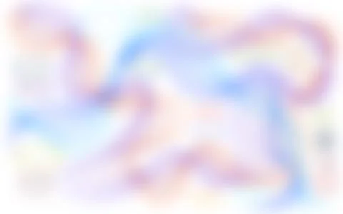 Abstract light overlay with colored highlights and blur, retro style, blurred te Stock Illustration