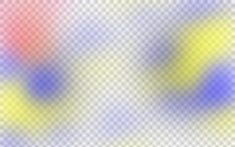 Abstract light overlay with colored highlights and blur, retro style. Stock Illustration