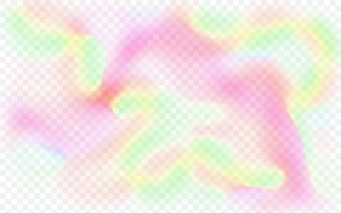 Abstract light overlay with colored highlights and blur, retro style. Stock Illustration