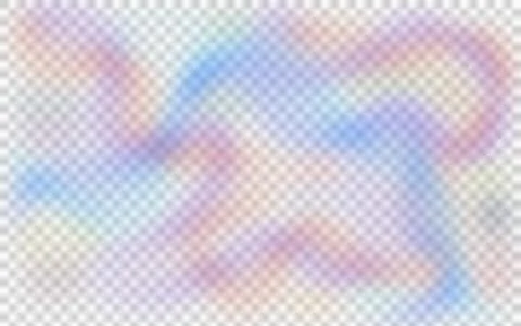 Abstract light overlay with colored highlights and blur, retro style. Stock Illustration