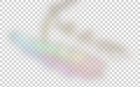 Abstract light overlay with colored highlights and blur, retro style. Stock Illustration
