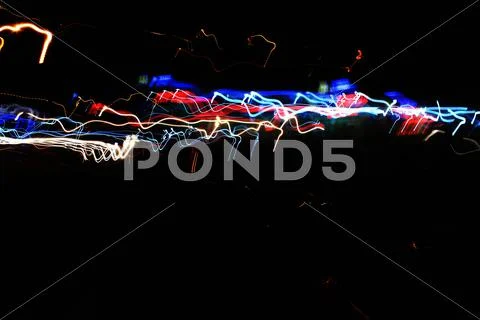 Abstract Light Painting Stock Photos