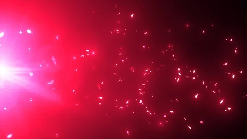 Abstract Light Particle Flowing Loop Stock Footage 104542581