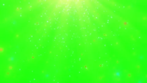 Abstract light particles falling on green screen background for video 스톡 동영상 341907838