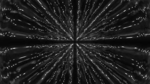 Abstract Light Particles Floating Background Loop Video stock 195103830