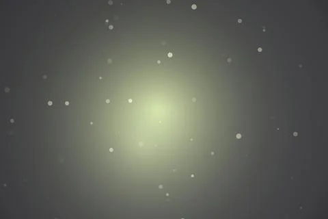 Abstract light particles floating in dark background 스톡 사진
