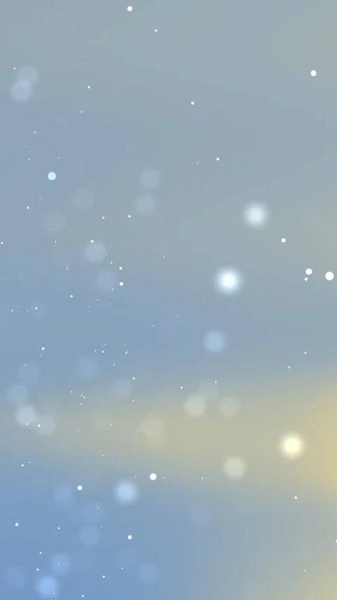 Abstract Light Particles Floating on Soft Gradient Background Видео 335181449