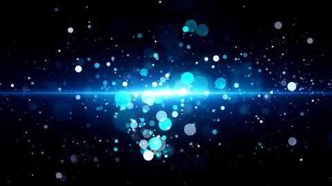Abstract Light Particles Stock Footage 92336062