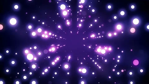 Abstract Light Particles Motion Background Stock Footage 166842433