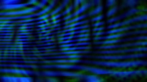 Abstract Light Pattern with Blue and Green Highlights Video stock 345448391