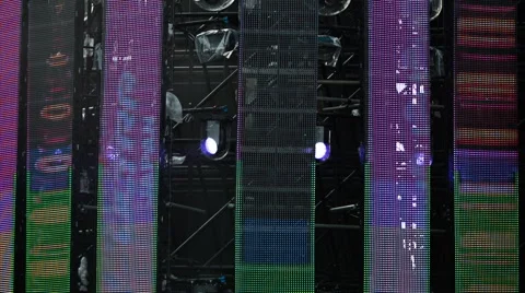 Abstract light pattern computer generated technology background Stock Footage 43799045